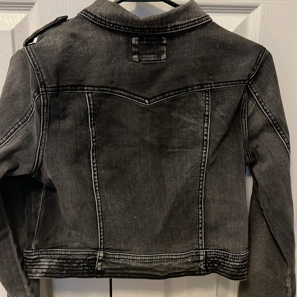 Forever 21 Denim Jacket Sz L - Picture 4 of 4